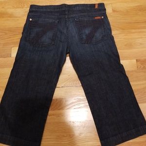7 for all Mankind size 32 crop DOJO jeans